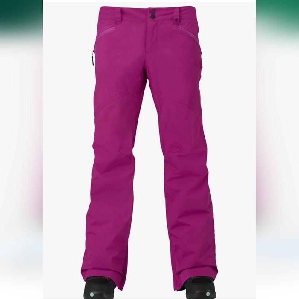 Burton Snowboard Society Pants Magenta Snow Pants Size Medium